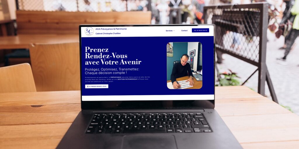 Création de site pour Assurances AXA
